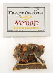 Myrrh granular incense 1/3 oz