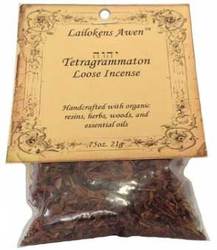 28g Crowley's Tetragrammaton Lailokens Awen incense - Click Image to Close