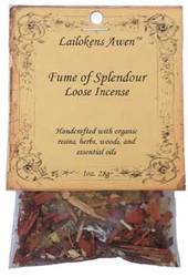 28g Fume of Splendour Lailokens Awen incense