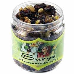 2.4oz jar Surya resin incense - Click Image to Close