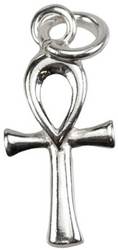 Ankh sterling silver 1/2" x 5/8"