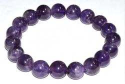 10mm Amethyst (A quality) bracelet - Click Image to Close