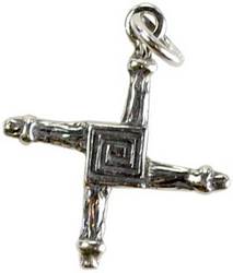 Bridget's Cross sterling silver