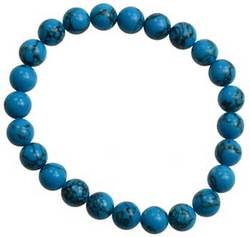 8mm Turquoise bracelet (synthetic) - Click Image to Close