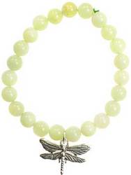 New Jade Serenity Dragonfly silver - Click Image to Close