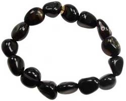 Black Tourmaline gemstone bracelet - Click Image to Close