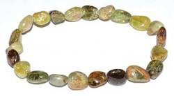 Green Garnet Nugget bracelet