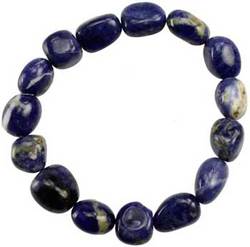 Sodalite gemstone bracelet - Click Image to Close