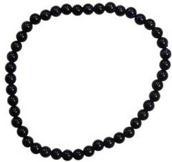 4mm Blue Goldstone stretch bracelet - Click Image to Close