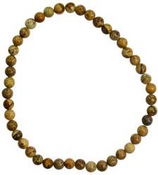 4mm Jasper, Picture stretch bracelet - Click Image to Close