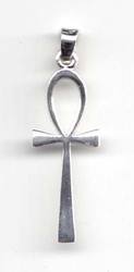 1 1/4" Ankh sterling - Click Image to Close