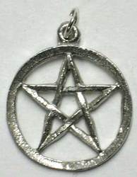 Pewter Pentagram pendant