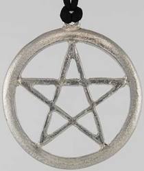 Pewter Pentagram pendant