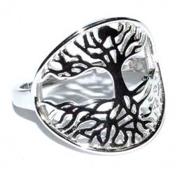 Tree of Life size 7 sterling ring