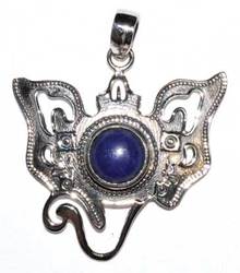 Ganesha lapis pendant