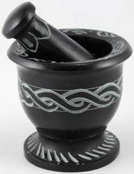 Celtic Knot mortar & pestle set