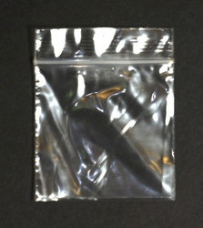 ReSealable Bags 2" x 2" 100/pkg 2mil - Click Image to Close