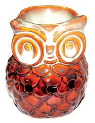 3 3/4" Owl oil diffuser - Click Image to Close