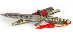 Ornate Greek athame - Click Image to Close