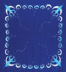 Goddess altar cloth or scarve 36" x 36"