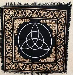 Triquetra altar cloth 24" x 24"