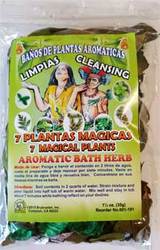 1 1/4oz 7 Magical Plants aromatic bath herb