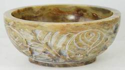 Soapstone Scrying and smudge Bowl