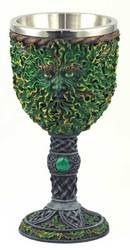 Greenman Chalice 7 1/2" - Click Image to Close