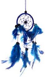 2 1/2" Blue dream catcher