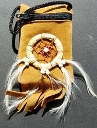 Brown bag dream catcher - Click Image to Close