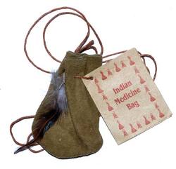 3" Medicine Dream bag Olive Green