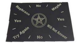 8"x12" Pentagram pendulum mat - Click Image to Close