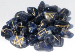 Sodalite rune set - Click Image to Close