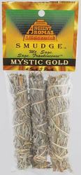 Mystic Gold smudge stick 3pk 4"