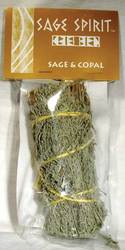 Sage & Copal smudge stick 5"