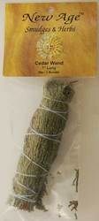 Cedar smudge stick 7" - Click Image to Close