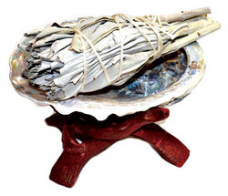 White Sage smudge kit - Click Image to Close