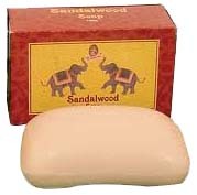 100g Sandalwood soap - Click Image to Close