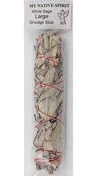 California White Sage smudge stick 7"