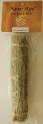 8" Blue Sage smudge stick - Click Image to Close