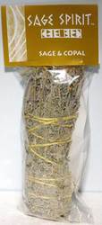 Sage & Copal smudge stick 7"