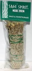 Sage & Sweetgrass smudge stick 7"