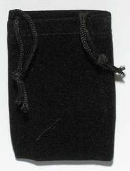 Black Velveteen Bag - Click Image to Close