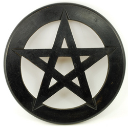 Pentagram Wall Hanging 9" - Click Image to Close