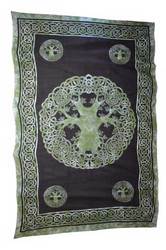 Celtic Tree of Life 72" x 108" tapestry - Click Image to Close